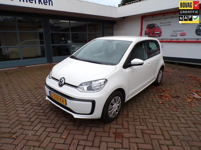 Wit Gebruikt 2019 VW up! move up! Hatchback | € 9.850 (Goede deal) - Afbeelding 1/4