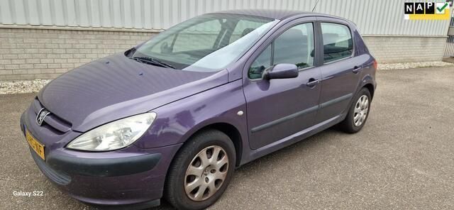 Paars Gebruikt 2001 Peugeot 307 Hatchback | € 1.100 (Eerlijke prijs) - Afbeelding 1/4