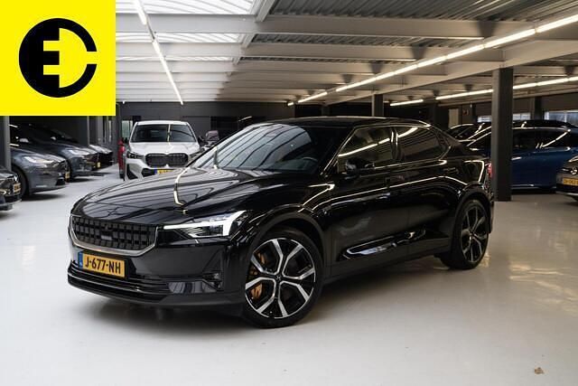 Zwart Gebruikt 2020 Polestar 2 Long Range Dual motor Hatchback | € 23.950 (Eerlijke prijs) - Afbeelding 1/4