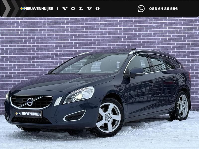 Blauw Occasion 2012 Volvo V60 Summum Stationwagen | € 14.894 - Afbeelding 1/3