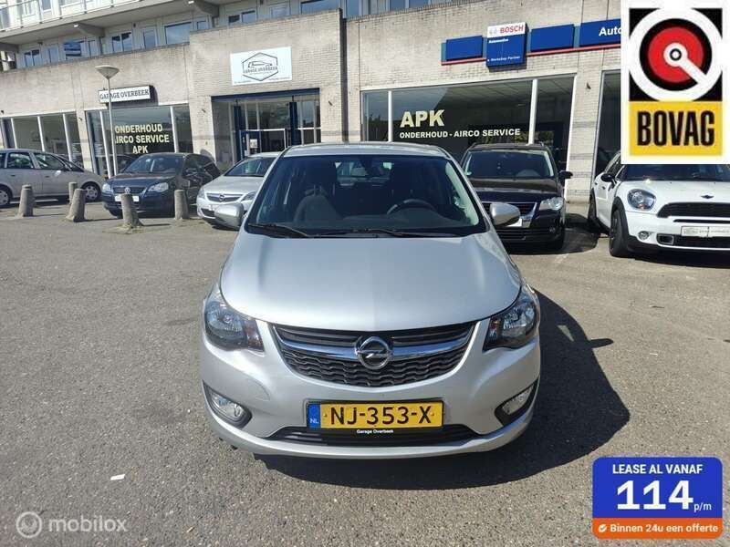 Grijs Gebruikt 2017 Opel Karl Edition Hatchback | € 6.950 (Eerlijke prijs) - Afbeelding 1/4