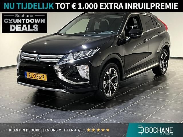 Zwart Gebruikt 2019 Mitsubishi Eclipse Cross Intense SUV | € 19.445 (Eerlijke prijs) - Afbeelding 1/4