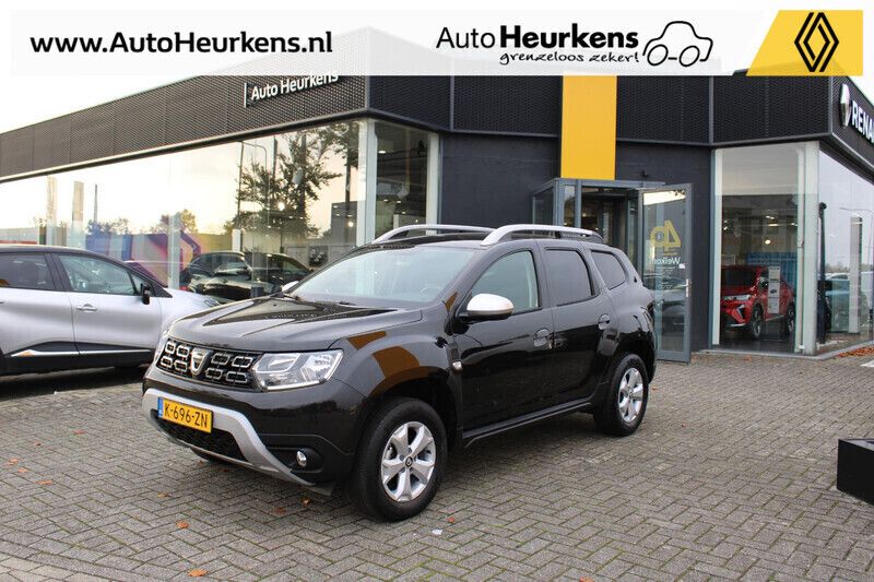 Zwart Gebruikt 2021 Dacia Duster Comfort SUV | € 17.640 - Afbeelding 1/4