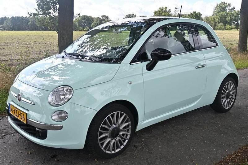 Groen Gebruikt 2014 Fiat 500 Hatchback | € 6.950 (Eerlijke prijs) - Afbeelding 1/4