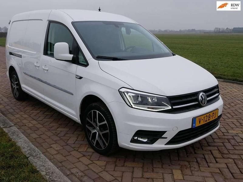 Wit Occasion 2018 VW Caddy Maxi Highline MPV | € 8.499 (Goede deal) - Afbeelding 1/3