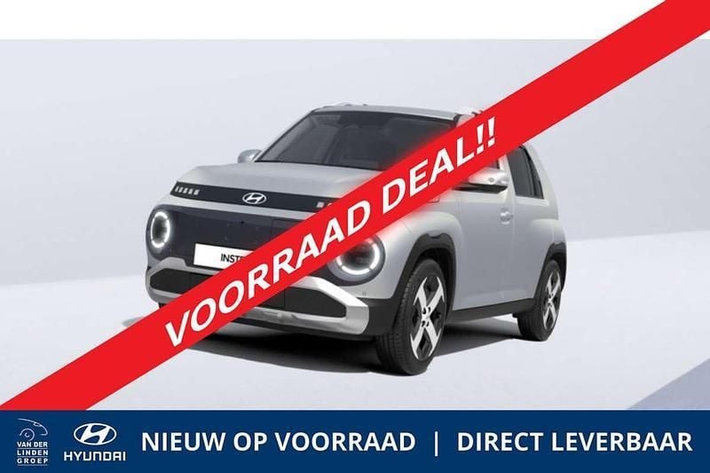 Zilver, metallic lak Nieuw 2025 Hyundai Inster Hatchback | € 27.869 (Eerlijke prijs) - Afbeelding 1/4
