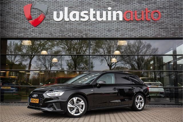 Zwart Gebruikt 2024 Audi A4 S-Line Stationwagen | € 41.950 (Super prijs) - Afbeelding 1/4