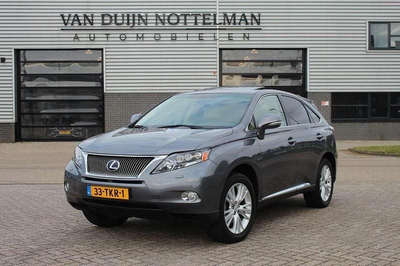 Grijs Gebruikt 2012 Lexus RX450h SUV | € 19.950 (Eerlijke prijs) - Afbeelding 1/4
