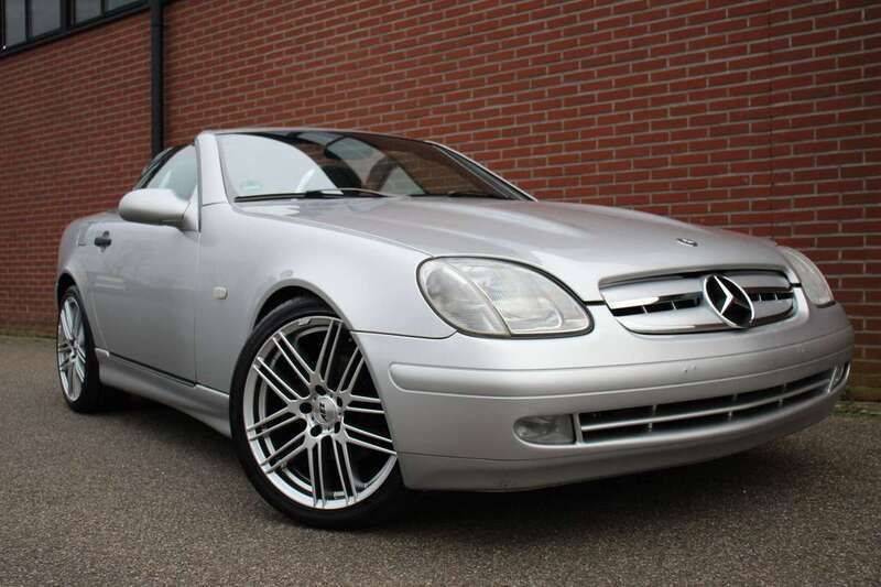 Grijs Gebruikt 2000 Mercedes SLK200 Cabriolet | € 5.000 (Eerlijke prijs) - Afbeelding 1/4