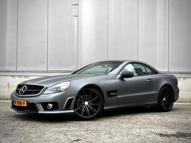 Grijs Gebruikt 2002 Mercedes SL500 Cabriolet | € 19.995 (Duur) - Afbeelding 1/4