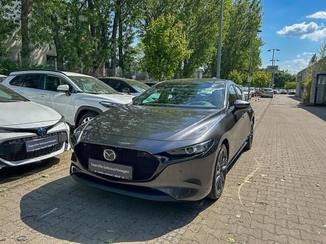 Occasion Mazda 3 Exclusive-Line 122 PK (89 kW) 2023 Grijs Sedan