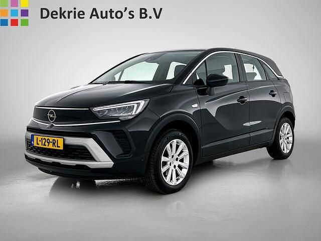 Zwart Gebruikt 2021 Opel Crossland Elegance SUV | € 17.490 (Eerlijke prijs) - Afbeelding 1/4