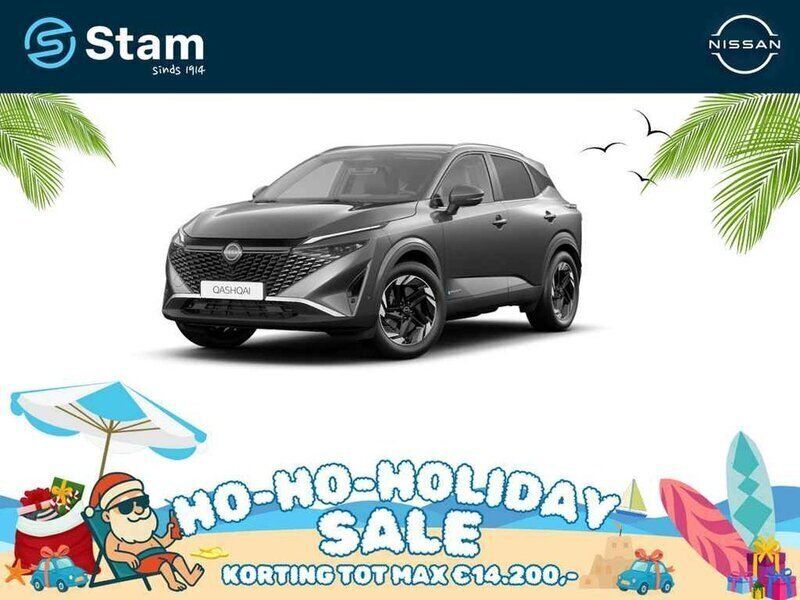 Gunmetal grey (grijs metallic) Nieuw 2025 Nissan Qashqai N-Connecta SUV | € 39.097 (Goede deal) - Afbeelding 1/4