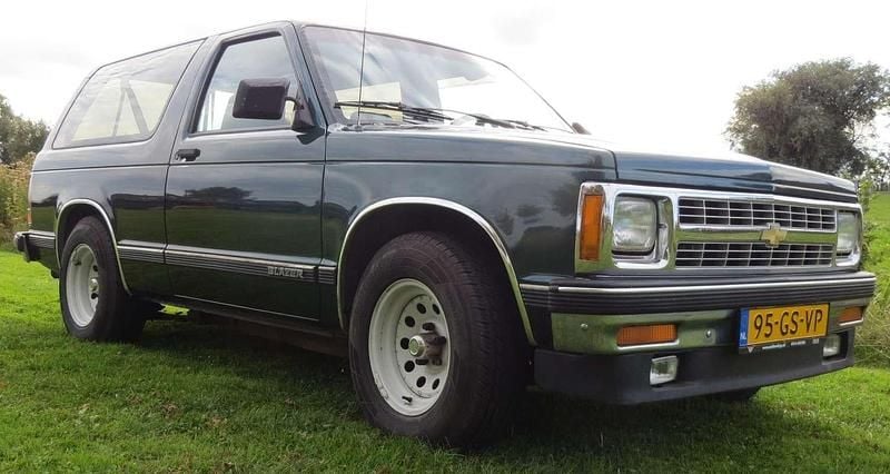 Groen Gebruikt 1992 Chevrolet Blazer Stationwagen | € 6.650 - Afbeelding 1/4