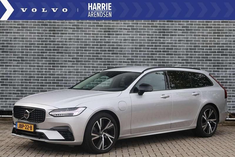 Grijs Gebruikt 2020 Volvo V90 R-Design Stationwagen | € 35.899 (Super prijs) - Afbeelding 1/4