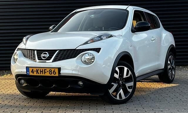 Wit Gebruikt 2013 Nissan Juke SUV | € 7.750 (Eerlijke prijs) - Afbeelding 1/4