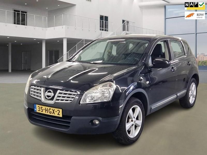 Zwart Gebruikt 2008 Nissan Qashqai Acenta SUV | € 2.995 (Eerlijke prijs) - Afbeelding 1/4