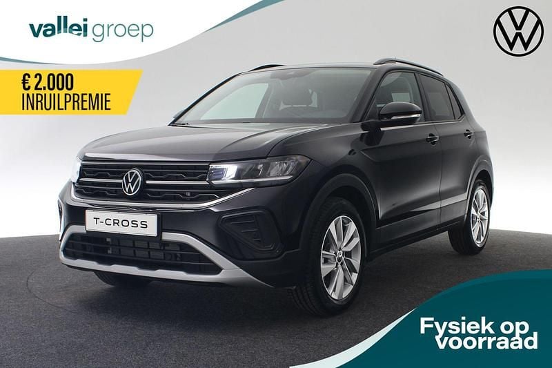 Zwart Nieuw 2025 VW T-Cross Edition SUV | € 38.086 (Goede deal) - Afbeelding 1/4