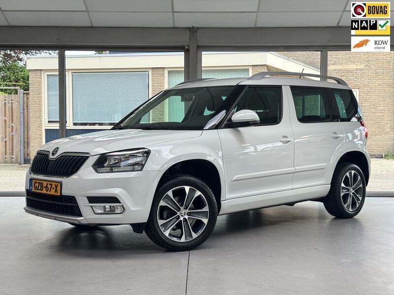 Wit Gebruikt 2017 Skoda Yeti Drive SUV | € 13.950 (Eerlijke prijs) - Afbeelding 1/4