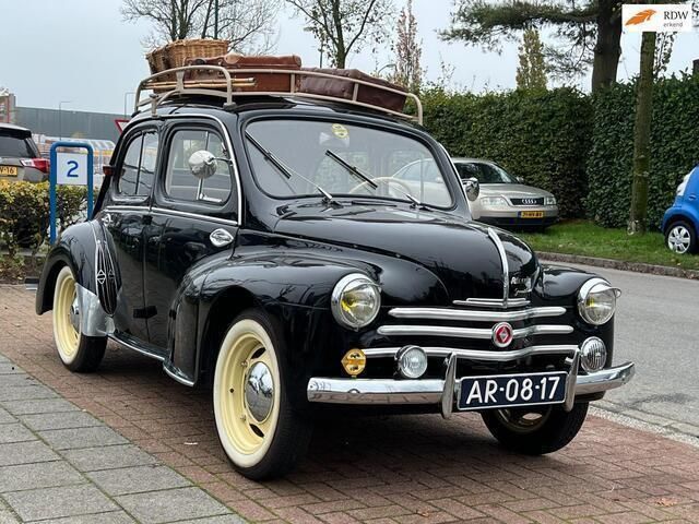Zwart Gebruikt 1957 Renault 4CV Sedan | € 12.750 - Afbeelding 1/4