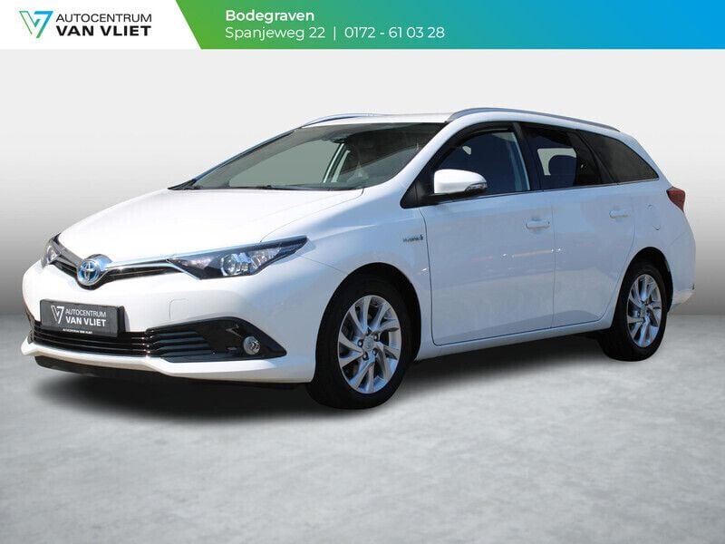 Wit Gebruikt 2017 Toyota Auris Hybrid Stationwagen | € 18.599 (Eerlijke prijs) - Afbeelding 1/4