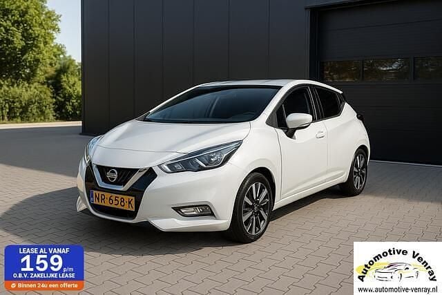 Wit Gebruikt 2017 Nissan Micra N-Connecta Hatchback | € 9.450 (Eerlijke prijs) - Afbeelding 1/4