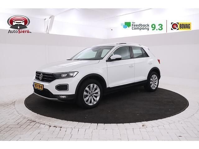 Wit Gebruikt 2021 VW T-Roc Sport SUV | € 28.995 (Eerlijke prijs) - Afbeelding 1/4