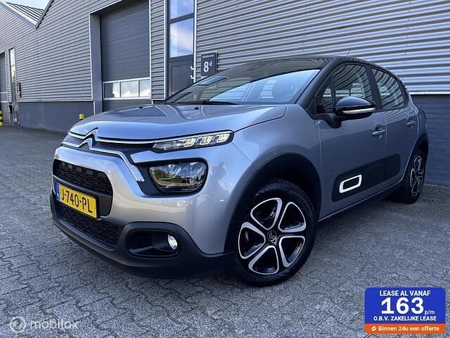 Grijs Gebruikt 2020 Citroën C3 Feel Hatchback | € 11.950 (Eerlijke prijs) - Afbeelding 1/4