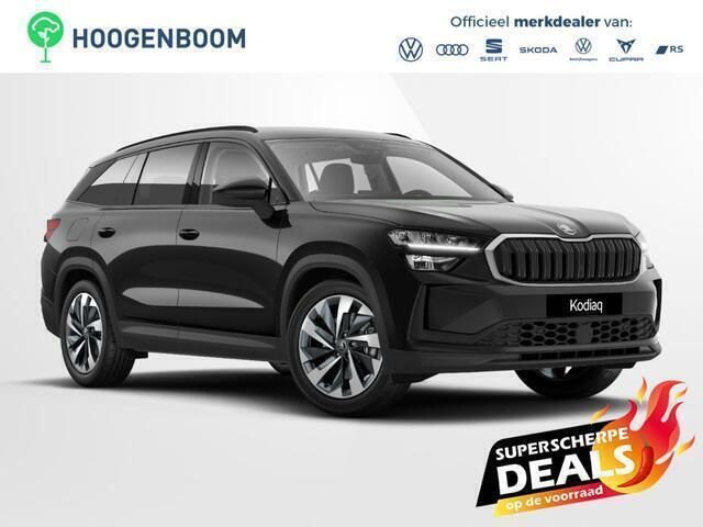 Zwart Nieuw 2025 Skoda Kodiaq Business Line SUV | € 57.480 (Duur) - Afbeelding 1/4