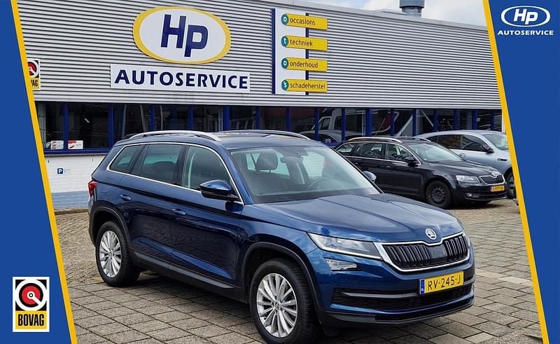 Blauw Gebruikt 2018 Skoda Kodiaq Business Line SUV | € 24.400 (Eerlijke prijs) - Afbeelding 1/4
