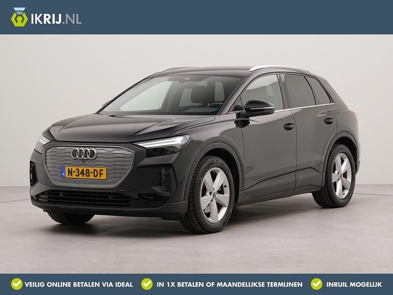 Zwart Occasion 2021 Audi Q4 e-tron Design SUV | € 24.900 (Eerlijke prijs) - Afbeelding 1/3