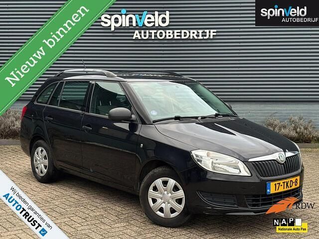 Zwart Occasion 2012 Skoda Fabia Active Stationwagen | € 2.999 (Eerlijke prijs) - Afbeelding 1/4