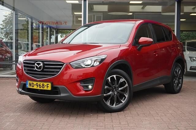 Rood Gebruikt 2017 Mazda CX-5 SUV | € 18.899 (Eerlijke prijs) - Afbeelding 1/4