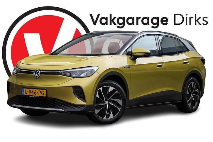 Geel Gebruikt 2021 VW ID.4 Life SUV | € 20.940 (Goede deal) - Afbeelding 1/4