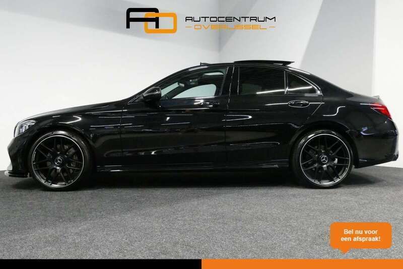 Zwart Gebruikt 2021 Mercedes C63S AMG AMG line Sedan | € 34.900 - Afbeelding 1/4