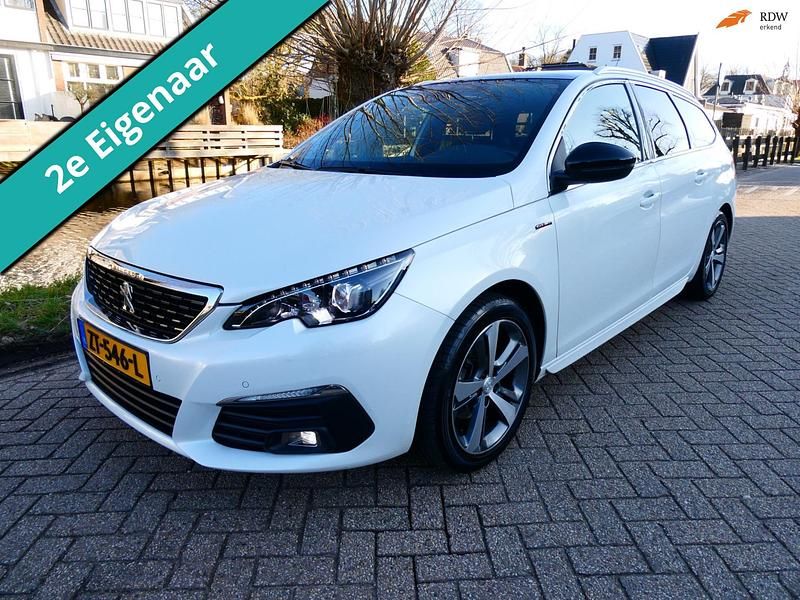 Occasion Peugeot 308 GT-line 131 PK (96 kW) 2018 Wit Stationwagen