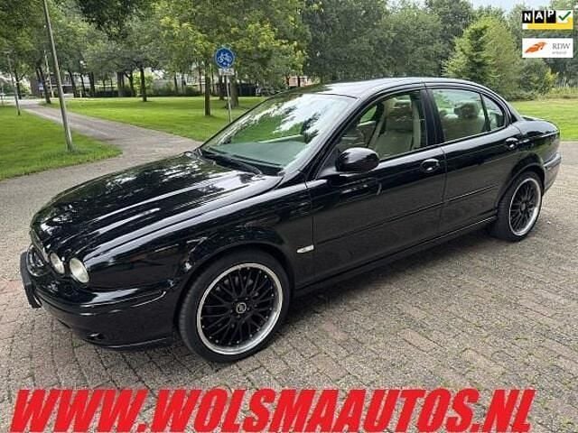 Zwart Gebruikt 2006 Jaguar X-type Business Edition Sedan | € 2.450 (Eerlijke prijs) - Afbeelding 1/4
