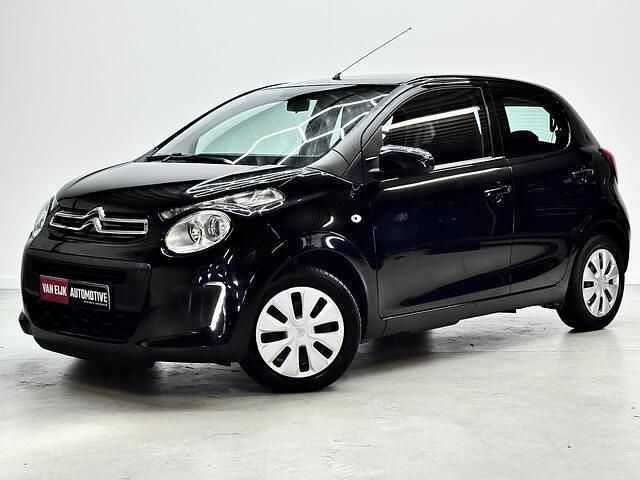 Zwart Gebruikt 2018 Citroën C1 Feel Hatchback | € 8.450 (Eerlijke prijs) - Afbeelding 1/4