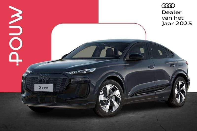 Grijs Nieuw 2025 Audi Q6 Sportback e-tron Advanced SUV | € 74.350 (Goede deal) - Afbeelding 1/4