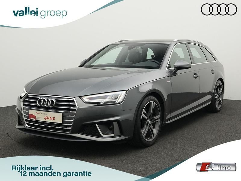 Grijs Gebruikt 2019 Audi A4 S-Line Stationwagen | € 29.400 (Eerlijke prijs) - Afbeelding 1/4
