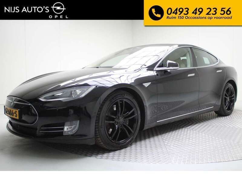 Zwart Gebruikt 2015 Tesla Model S Sedan | € 26.600 (Duur) - Afbeelding 1/4