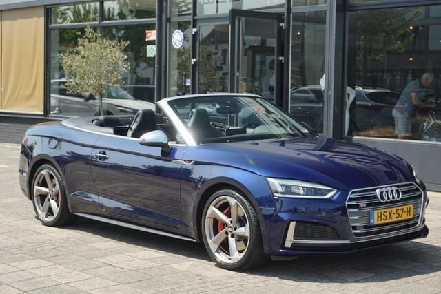 Blauw Gebruikt 2017 Audi A5 Cabriolet Proline Cabriolet | € 43.980 (Eerlijke prijs) - Afbeelding 1/4
