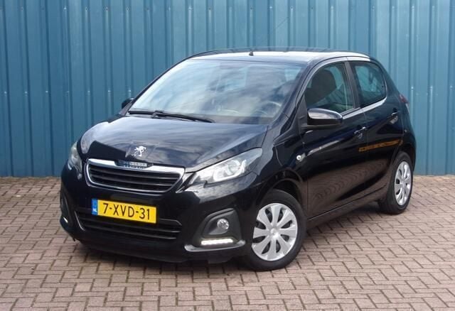 Zwart Gebruikt 2014 Peugeot 108 Active Hatchback | € 4.990 (Eerlijke prijs) - Afbeelding 1/4