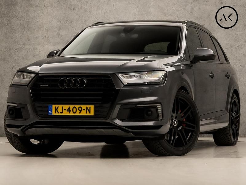 Grijs Gebruikt 2016 Audi Q7 S-Line SUV | € 24.445 (Eerlijke prijs) - Afbeelding 1/4