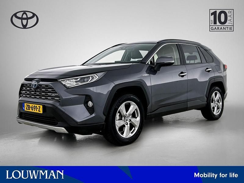 Grijs Occasion 2019 Toyota RAV4 Hybrid Executive SUV | € 31.895 (Iets duurder) - Afbeelding 1/4
