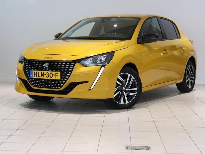 Geel Gebruikt 2022 Peugeot 208 Allure Hatchback | € 18.495 (Duur) - Afbeelding 1/3