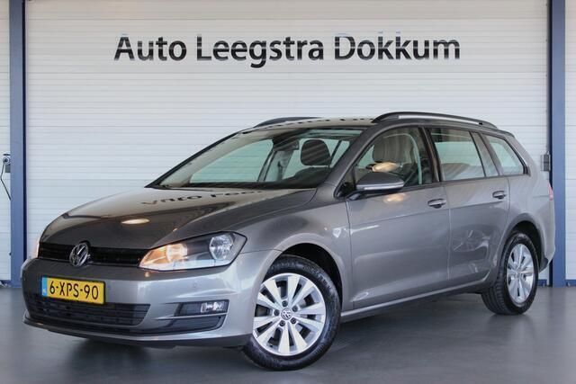 Grijs Gebruikt 2014 VW Golf VII Comfortline Stationwagen | € 8.950 (Super prijs) - Afbeelding 1/4