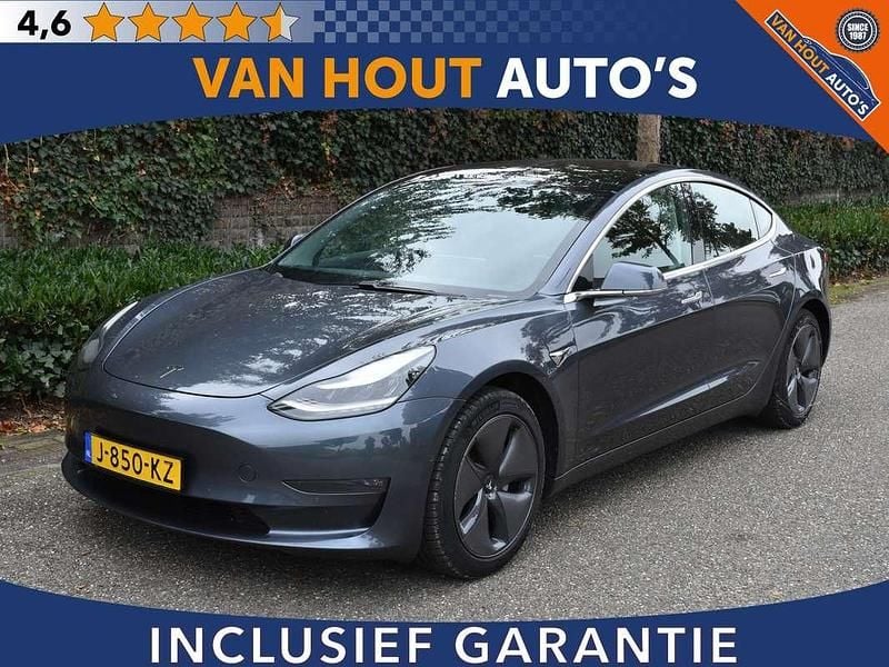 Grijs Gebruikt 2020 Tesla Model 3 Long Range AWD Sedan | € 23.750 (Eerlijke prijs) - Afbeelding 1/4