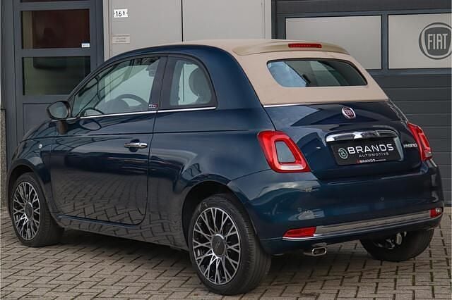 Occasion Fiat 500C Star 69 PK (50 kW) 2021 Blauw (metallic) Cabriolet