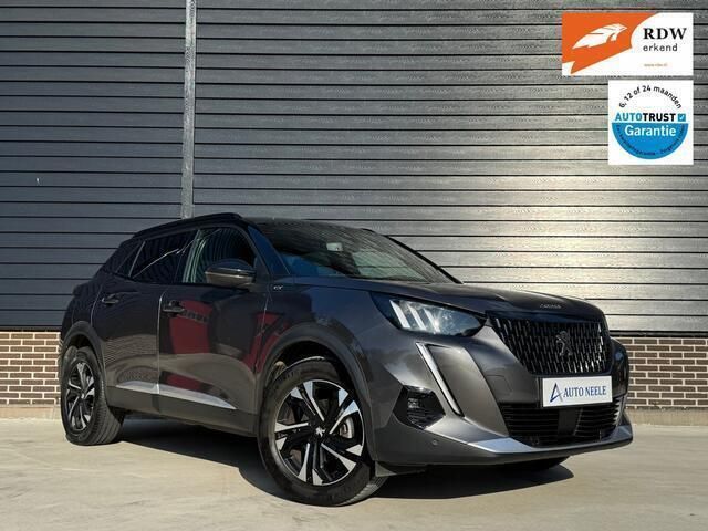 Grijs Gebruikt 2021 Peugeot 2008 GT SUV | € 20.900 (Eerlijke prijs) - Afbeelding 1/4
